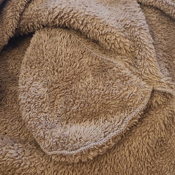 Beeson River Black & Tan Oversized Sherpa Women's Size Small - Picture 6 of 8